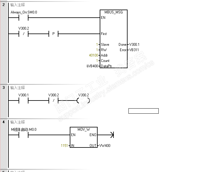 SMART200MODUBUS通讯问题