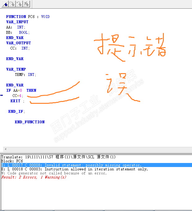 SCL入门问题