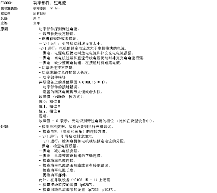 请教G130变频器更换电机后故障及电机优化问题