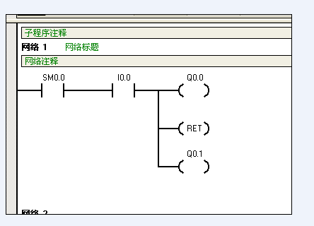 刚学S7-200，调用子函数问题，为什么总有输出