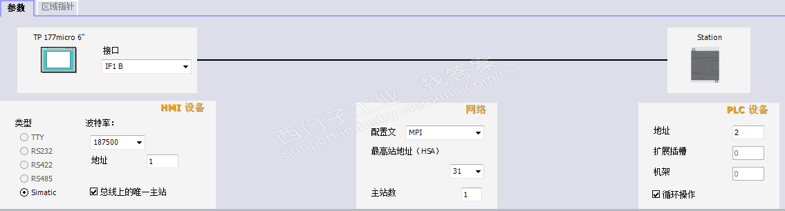 SIMATIC Wincc flexible 2008与TP177micro通信错误