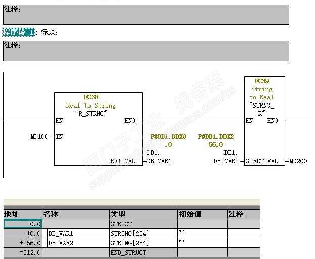 使用FC30给变量赋值