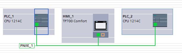 1台TP700如何连接2个S7-1200PLC