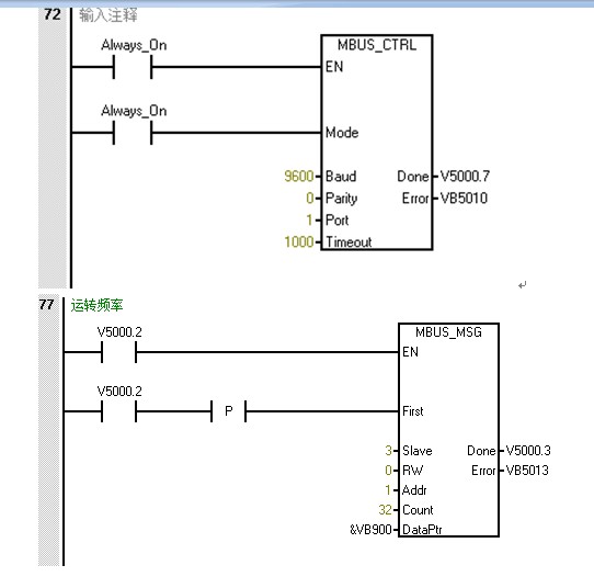 SMART200plc  MODBUS通信为啥能写却读不了