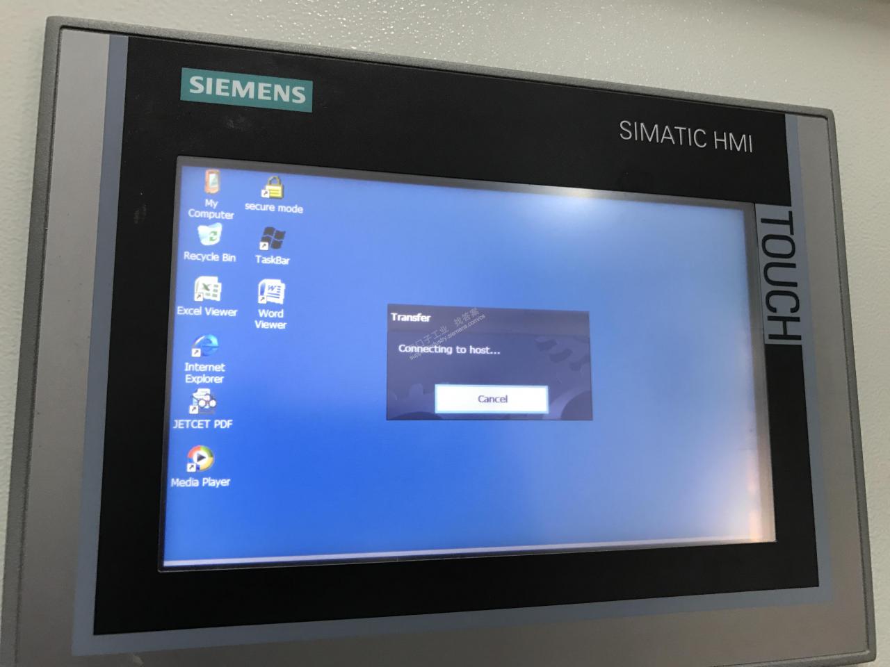 S7-200 CN通讯问题，PC/PPI电缆连接SIMATIC HMI触摸屏连接不上