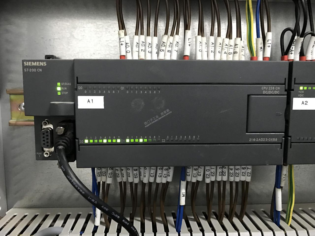 S7-200 CN通讯问题，PC/PPI电缆连接SIMATIC HMI触摸屏连接不上