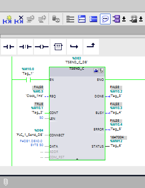 S7-1200 TCP 开放式通讯问题求教