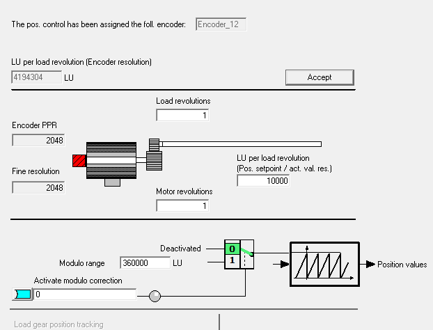 STATER软件中position control子菜单中mechanics界面里的LU怎么理解？？