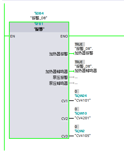 OB1调用FB之后显示结果不一致