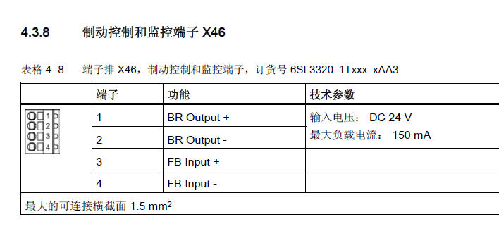 X41 EP 端子 / 温度传感器连接