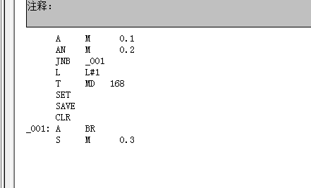 关于 SET  SAVE   CLR   A  BR求解