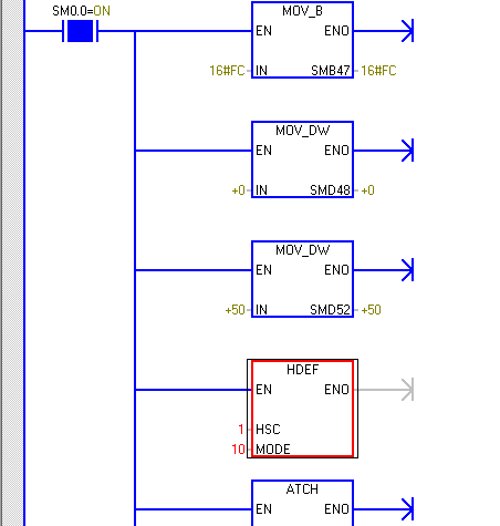 CPU 226 CN的高速计数器的使用