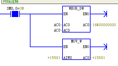 224XP模拟量的输入端电压初始值2.6V对吗？