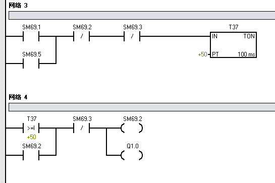 s7-200程序控制ABB变频器，工作一段时间就不工作啦