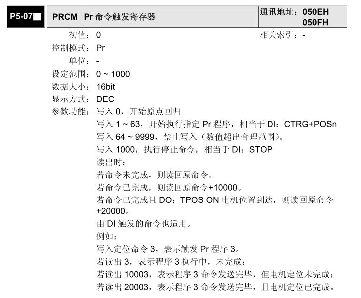 S7200与伺服电机进行Modbus通讯控制