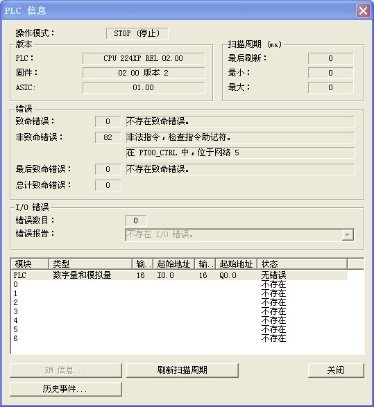 西门子224用位置控制向导发送PTO脉冲控制步进电机