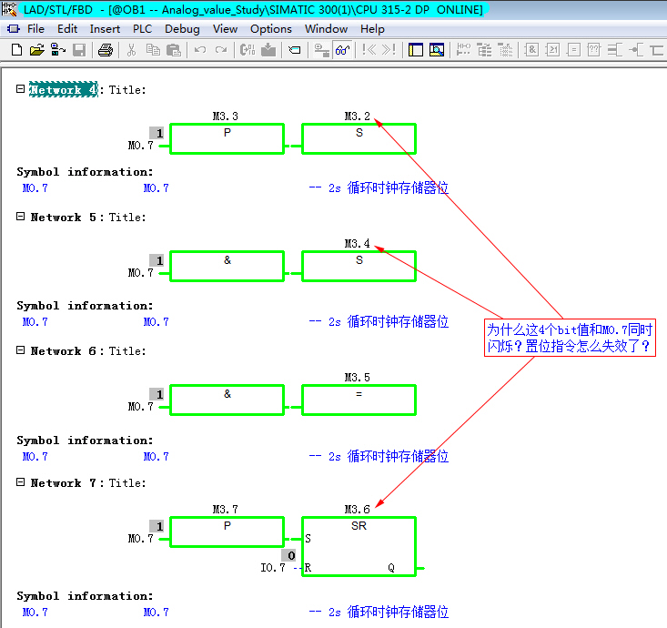 关于S7的置位指令问题