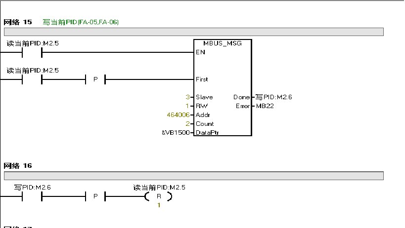 S7-200和汇川变频器MD320的modubus通讯