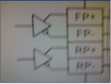 如图：位置控制模块输出这种三角形电路叫什么？