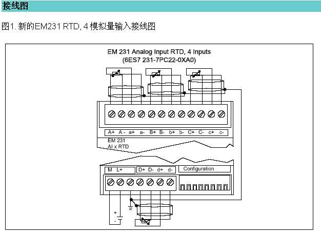 s7-200cpu224xp与铂热电阻的接