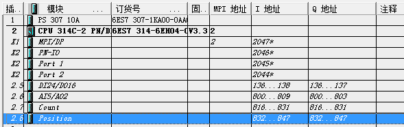 314PLC高速计数和位置控制