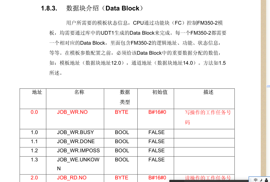 FM350-2数据块定义问题