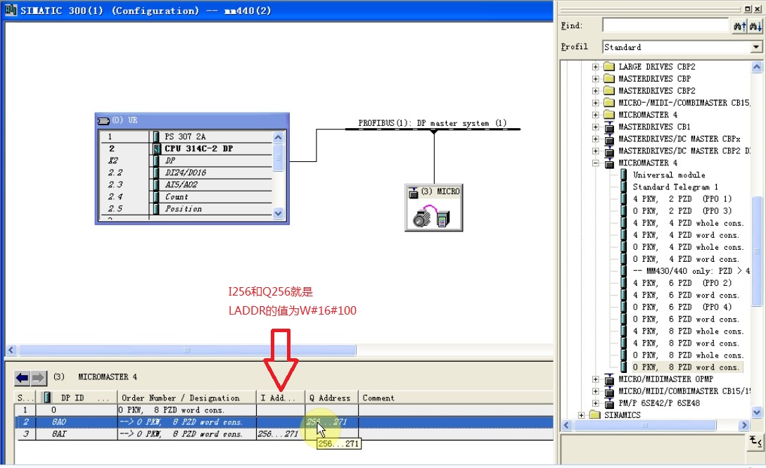 通过SFB14/15读取发送数据时，LADDR的值如何计算？