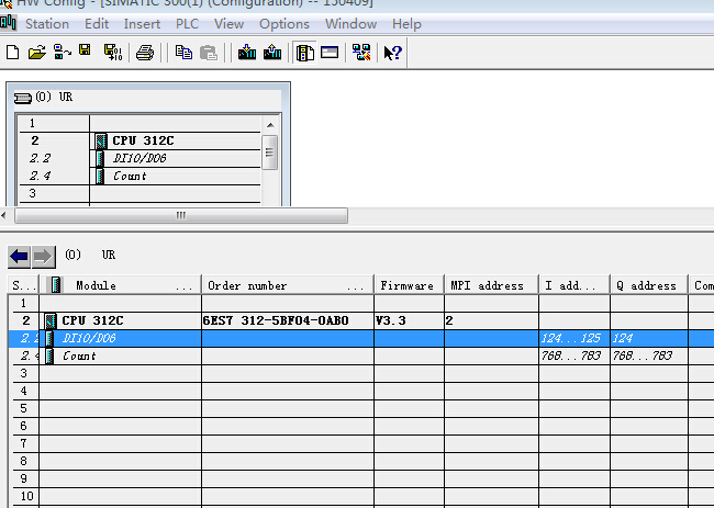 西门子CPU312C硬件组态疑惑