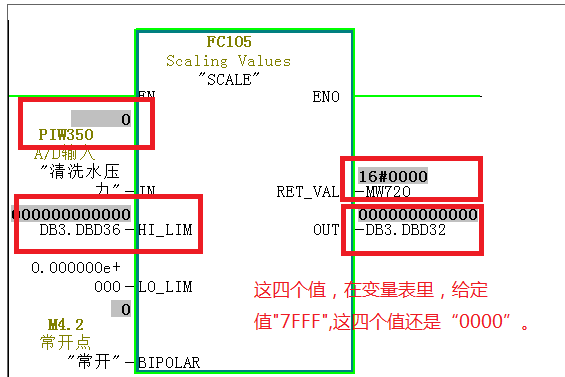 在做变量表实验时，强制给定值后，没反应。