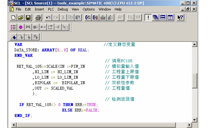 SCL for循环