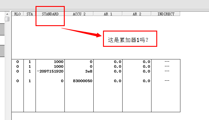 STANDARD是不是累加器1？