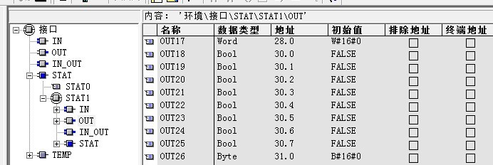 FB1调用FB2，FB2在调用FB3,FC3等，FB2的输出Q点无法修改？一改就报错