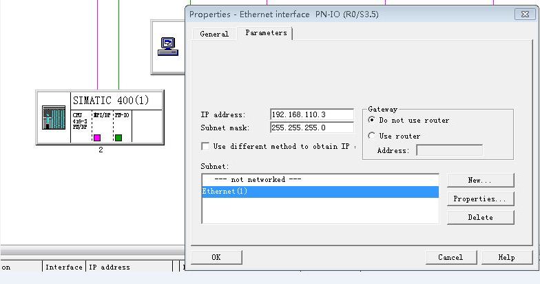 CPU 416-3pn/dp 硬件组态中MAC地址设置