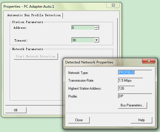 PC Adapter PROFIBUS DP诊断的问题