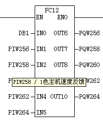 如何在S7 300 子程序添加 IN1 OUT1 接口