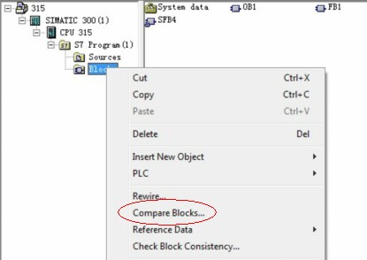 比较PLC与step7中程序的异同