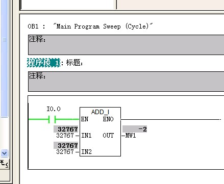 如图：32767与32767相加的结果怎么变成－2了？