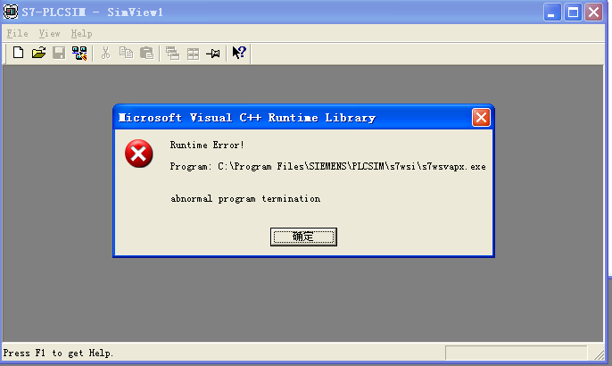 PLCSIM 不能仿真