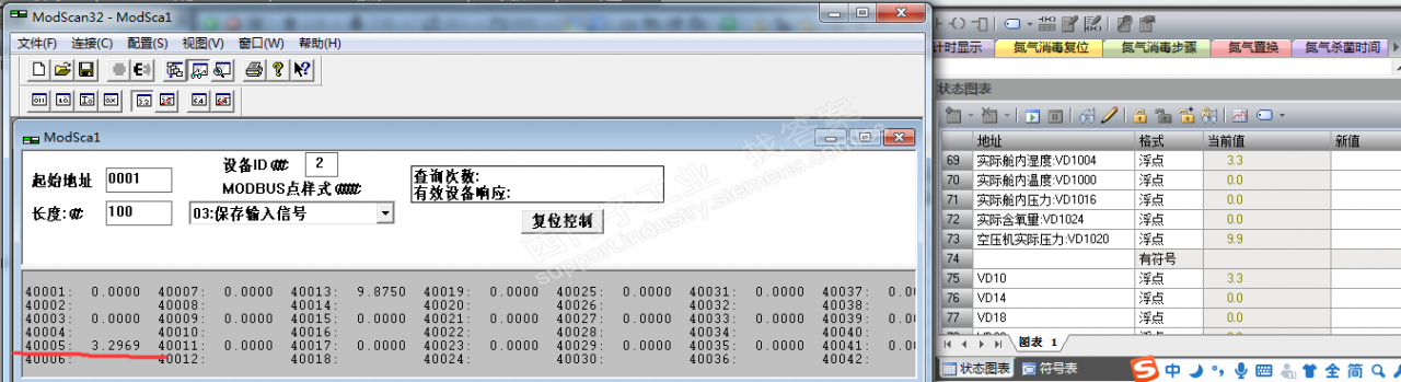 modbus浮点数位置和十进制为什么不是同一个