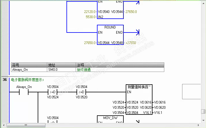 200smart中程序不监测