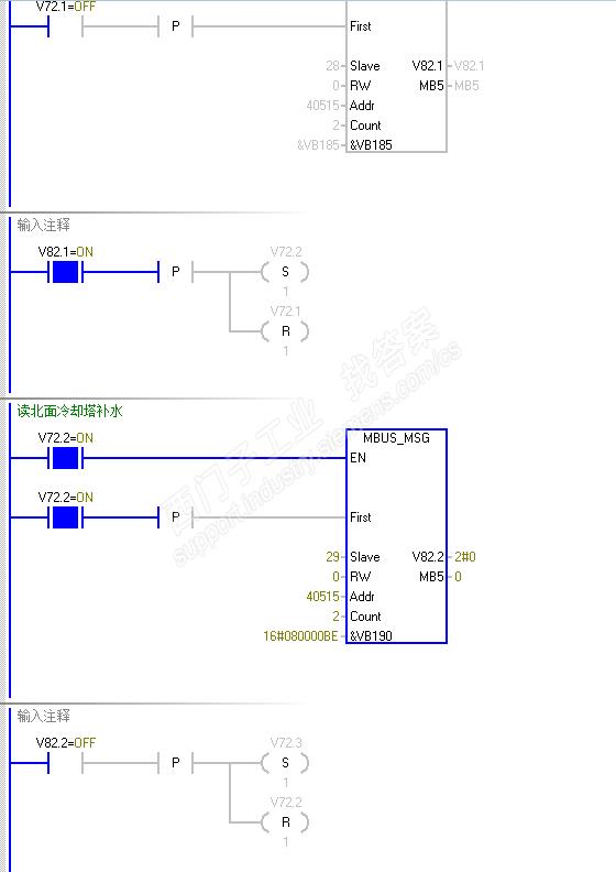 西门子200smart 轮询问题求个大佬解决！