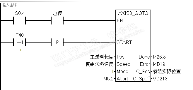 急停运动控制