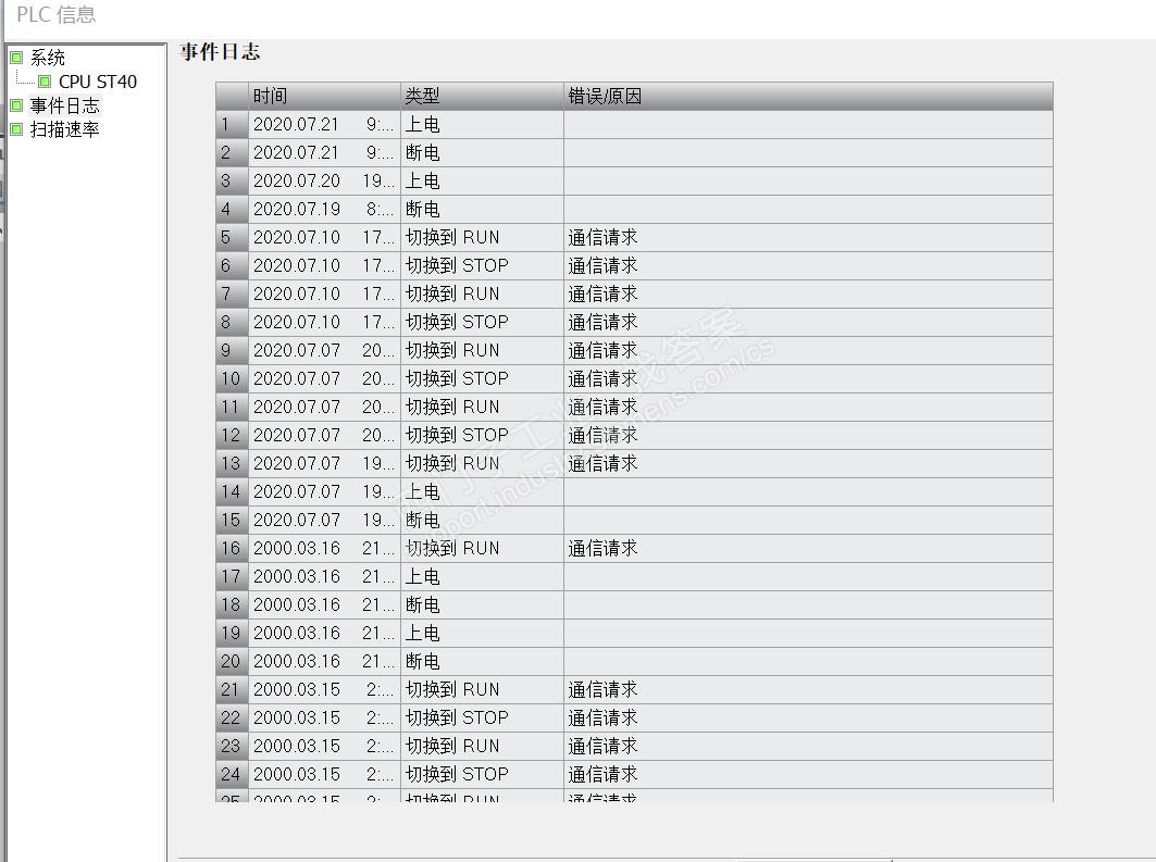 S7-200smart  modbus通讯报错