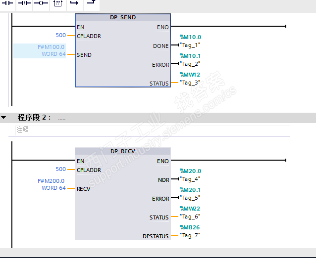 CP342-5作为从站和DCS通讯问题