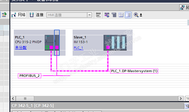 CP342-5作为从站和DCS通讯问题