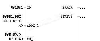200smart与300PLC以太网通讯失败  显示地址错误  P#M60.0BYTE40错误