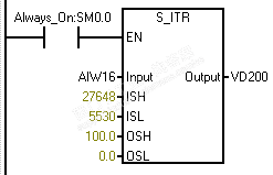 S7-200SMART 模拟量输入AR02