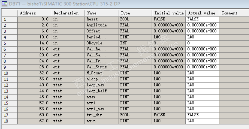 plc300中的plcsim的一些疑问