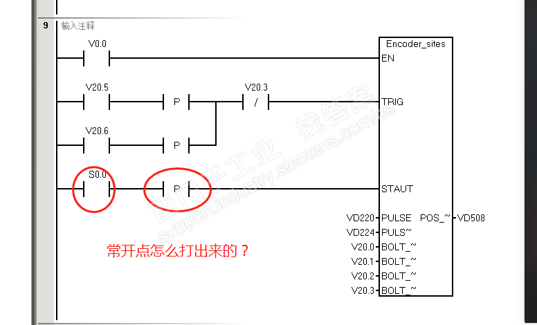 SMRT200  FB内部 BOOL变量引脚      外部 调用怎么填写？