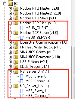 modbus TCP库文件问题